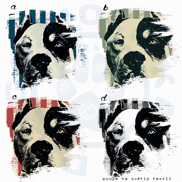 Oblečení s motivem Bullterrier retro – DragoWolfKaty