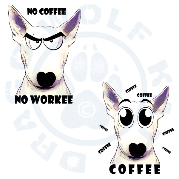 Hrnek - Bullterrier Coffee