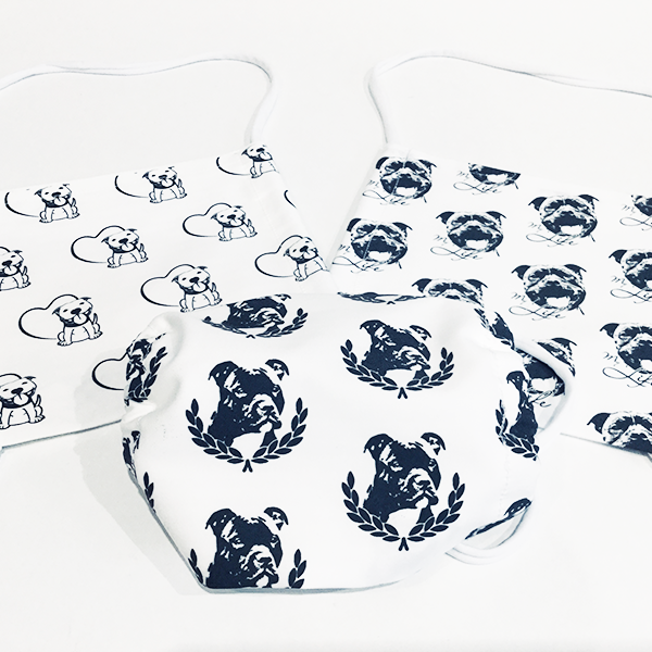 Roušky s autorskou grafikou - American Bully Jack