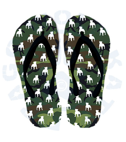 Letní žabky - Staffbull camouflage green