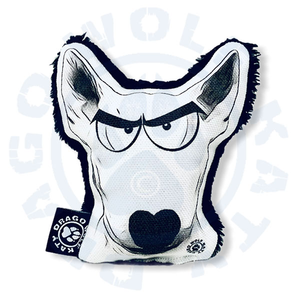Polštář DWK - Bullčičák Bullterrier - Nečum na mě