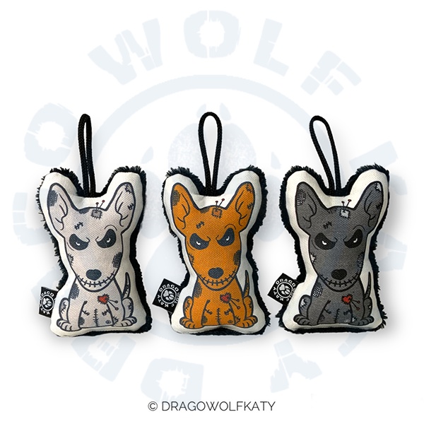Klíčenka DWK - Voodoo Bullterrier