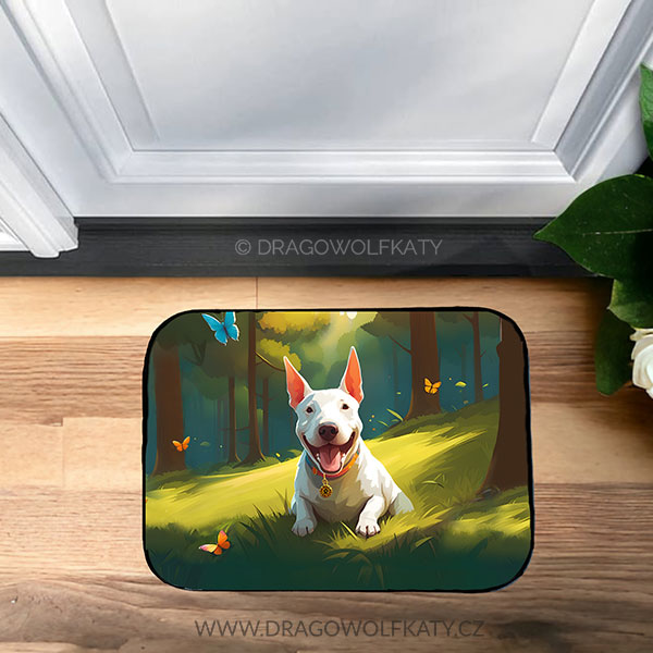 Podložka - Bullterrier forest