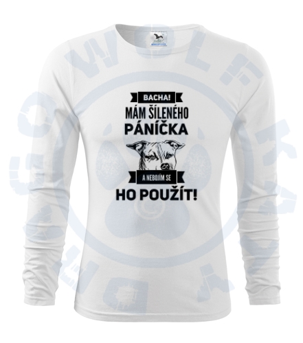 Pánské triko Fit - T Long Sleeve - Amstaff šílení