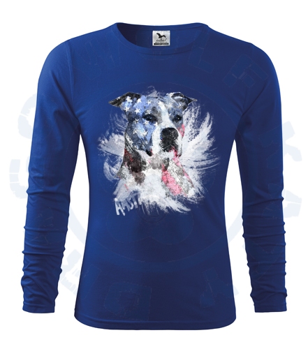 Pánské triko Fit - T Long Sleeve - Amstaff Carinne