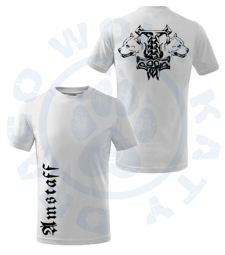 Dětské triko Basic - Amstaff znak