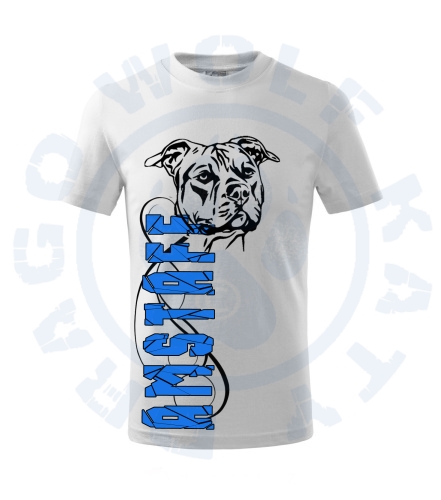 Dětské triko Basic - Amstaff znak