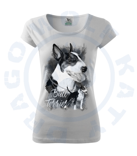 Dámské triko PURE - Bullterrier Wolf 2019