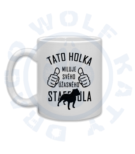 Tato holka Staffbull