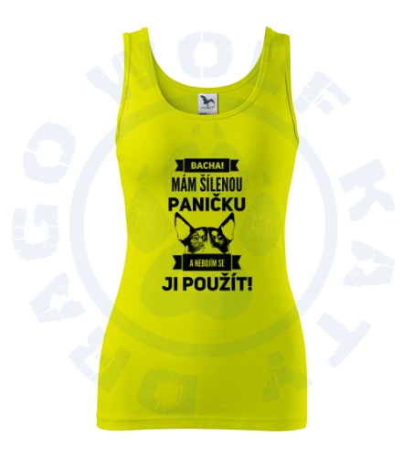 Dámské tílko Triumph - Šílená panička Bulík
