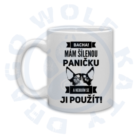 Hrnek Šílená panička Bulík