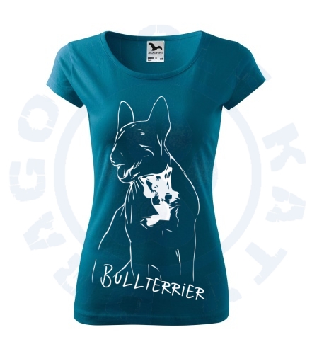 Dámské triko PURE - Bullterrier Chilli
