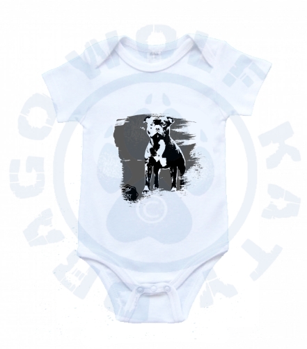 Dětské body - Staffbull retro