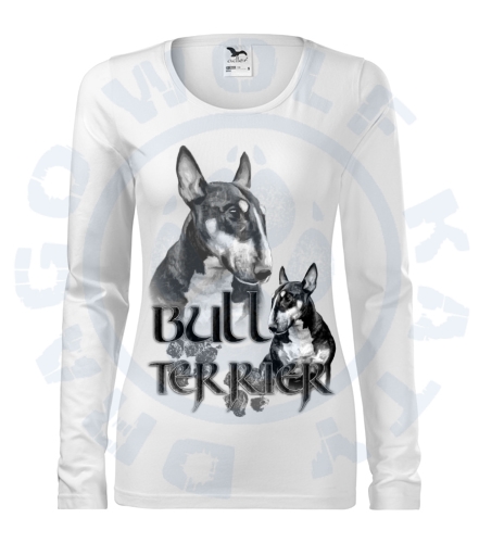 Dámské triko SLIM - Bullterrier Kira