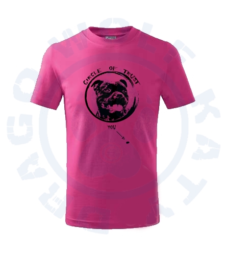 Dětské triko Basic - Staffbull Circle Of Trust