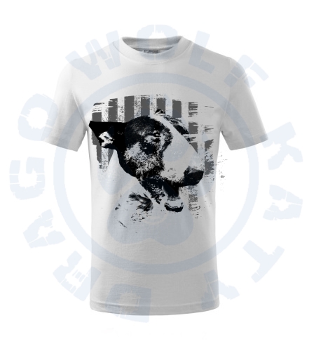 Dětské triko Basic - Bullterrier retro