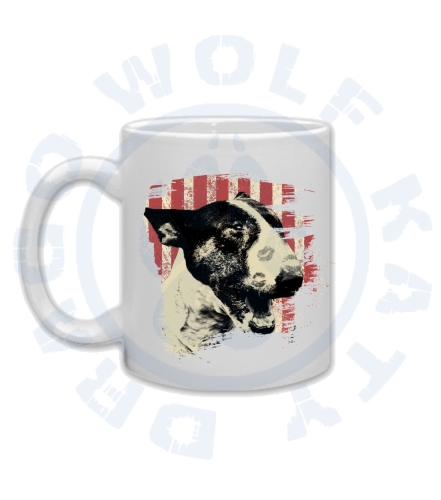 Hrnek Bullterrier retro