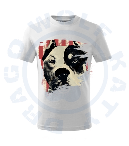 Dětské triko American Bully retro
