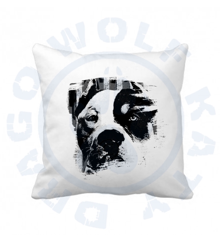 Polštář s povlakem American Bully retro
