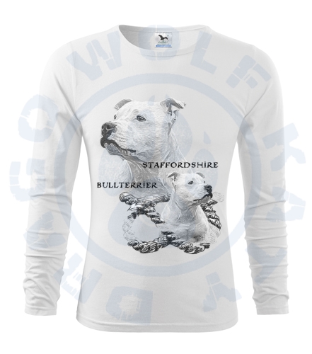 Pánské triko Fit - T Long Sleeve - Staffbull Balthazar