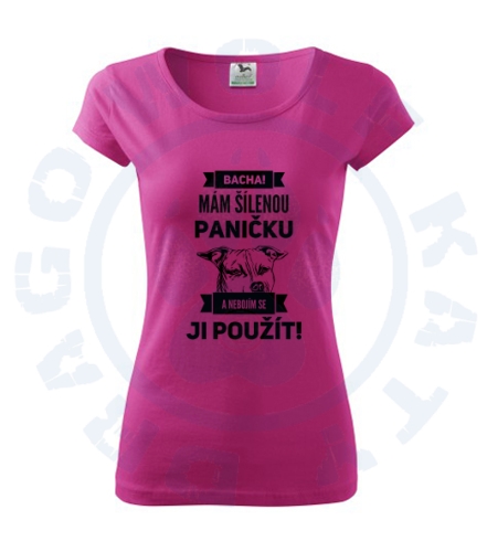 Dámské triko Pure - Amstaff šílení