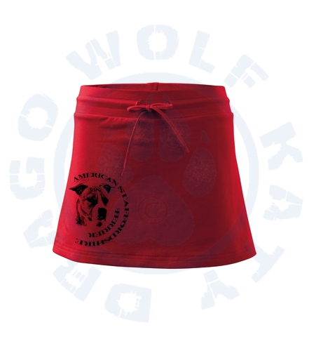 Dámská sukně Skirt two in one - American Staffordshire Terrier