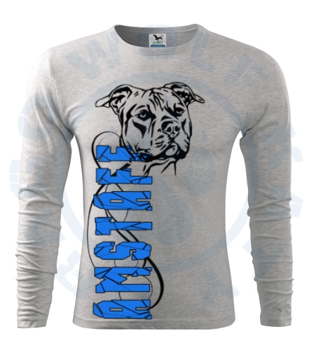 Pánské triko Fit - T Long Sleeve - Amstaff