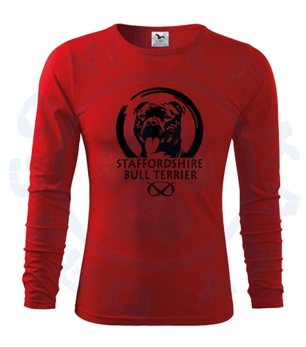 Pánské triko Fit - T Long Sleeve - SBT kruh