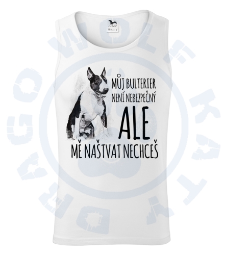 Tílko pánské Core - Bullterrier jsem nebezpečný