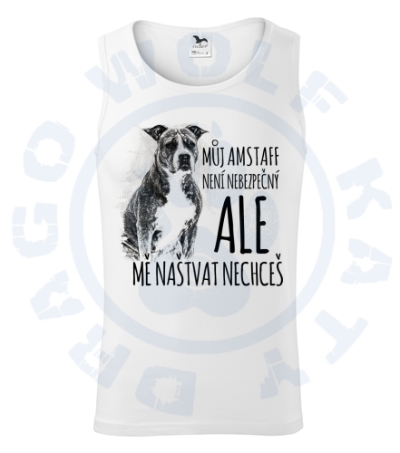 Tílko pánské Core - Amstaff jsem nebezpečná