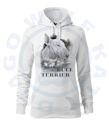 Dámská mikina Cape - Bull Terrier Alf angel 2019