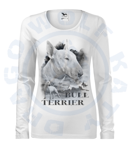 Dámské triko SLIM - Bull Terrier Alf 2019