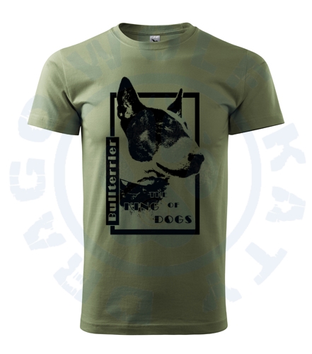 Pánské triko - Bullterrier King 2