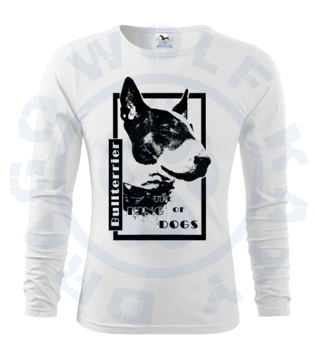 Pánské triko Fit - T Long Sleeve - Bullterrier King 2