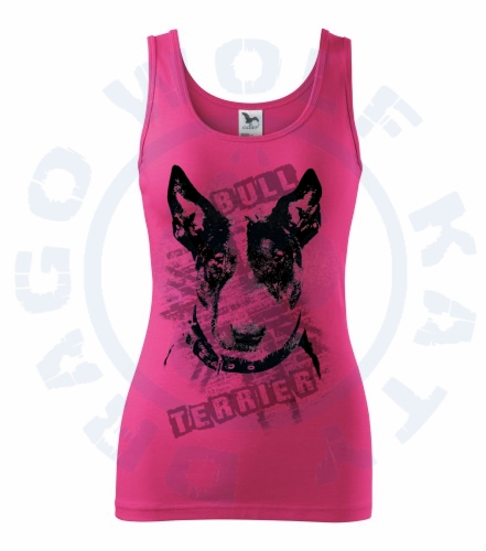 Dámské tílko Triumph - Bullterrier Wall