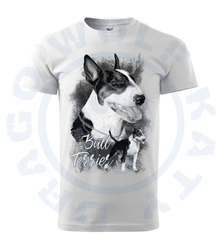 Pánské triko - Bullterrier Wolf 2019