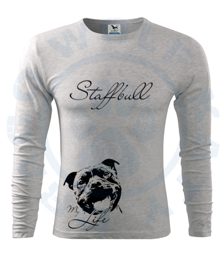 Pánské triko Fit - T Long Sleeve - SBT My life
