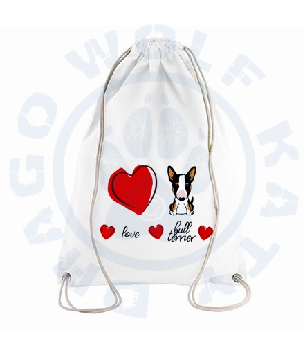 Batoh/vak - Bullterrier Cartoon