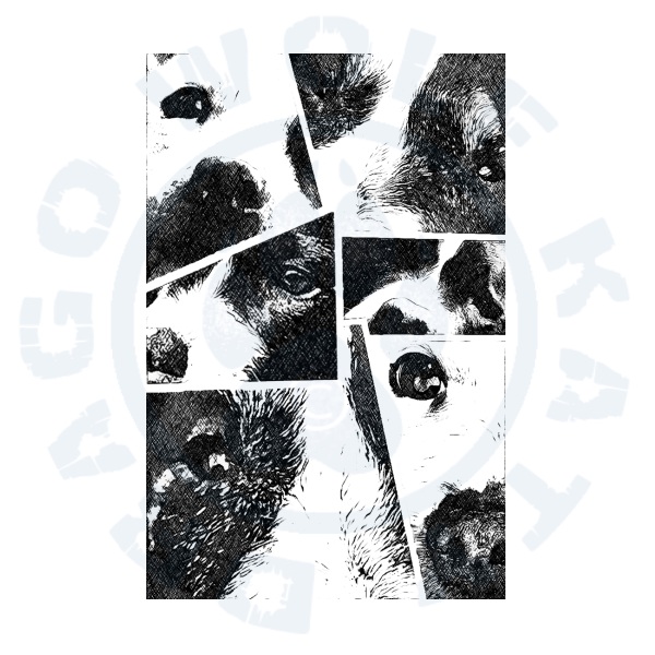 Dětské body - Komix