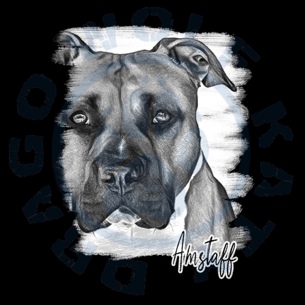 Dětské triko Basic - Amstaff ART 