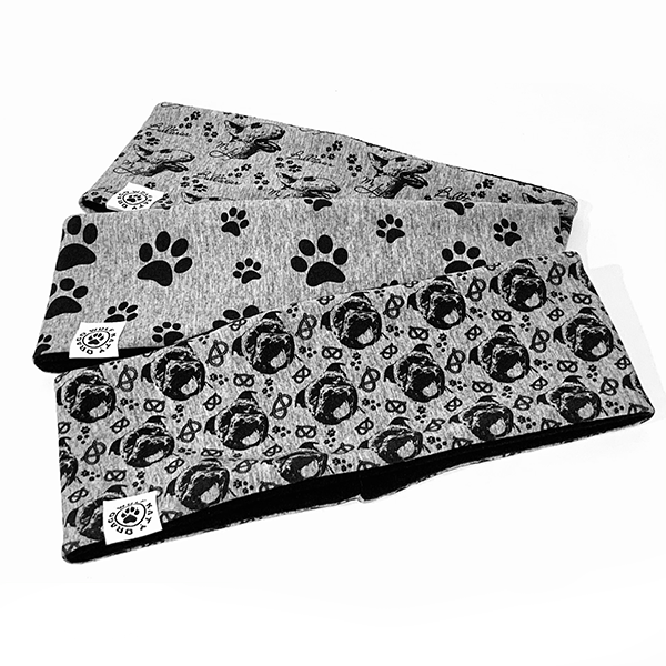 Zimní čelenka DWK - Bullterrier mix 