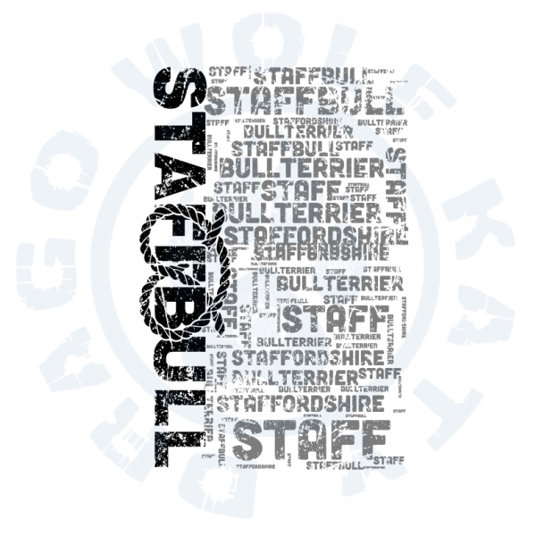 Hrnek Staffbull word