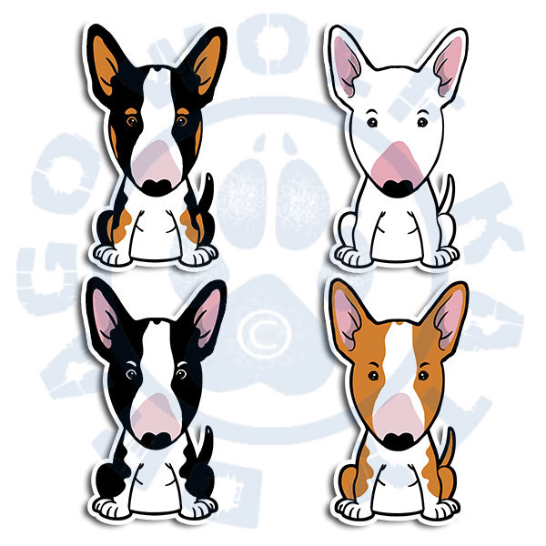 Klíčenka DWK - Bullčičák bullterrier - Miluji Tě