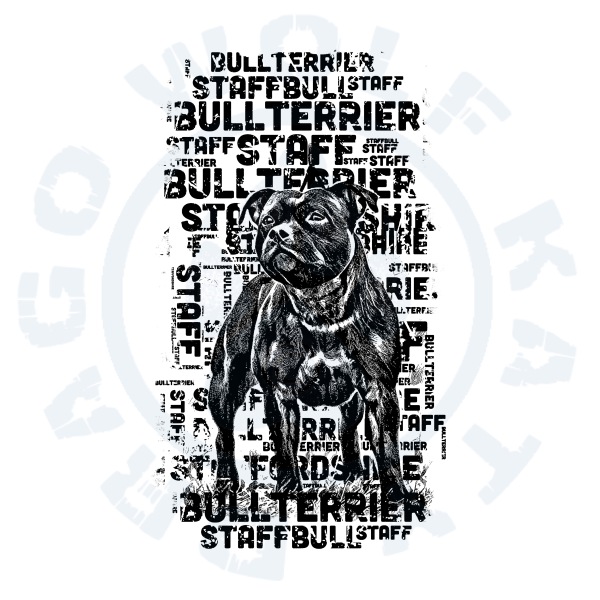 Pánské triko Basic - Staffbull 2022