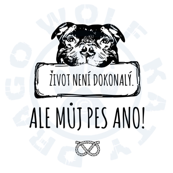 Pánské triko Basic - Dokonalý Staffbull
