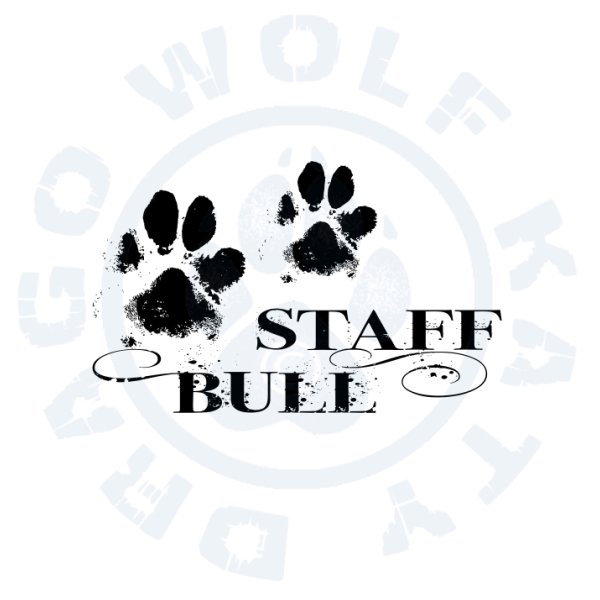 Pánské triko - Staffbull tlapky