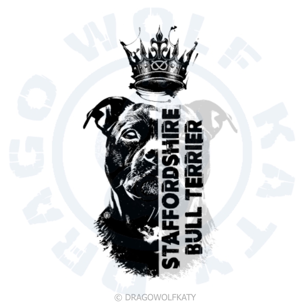 Dámské triko SLIM - Staffbull King