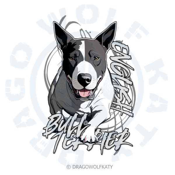 Dámské triko PURE - Bullterrier Big