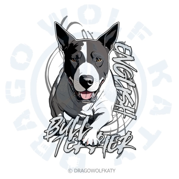 Pánské triko - Bullterrier Big