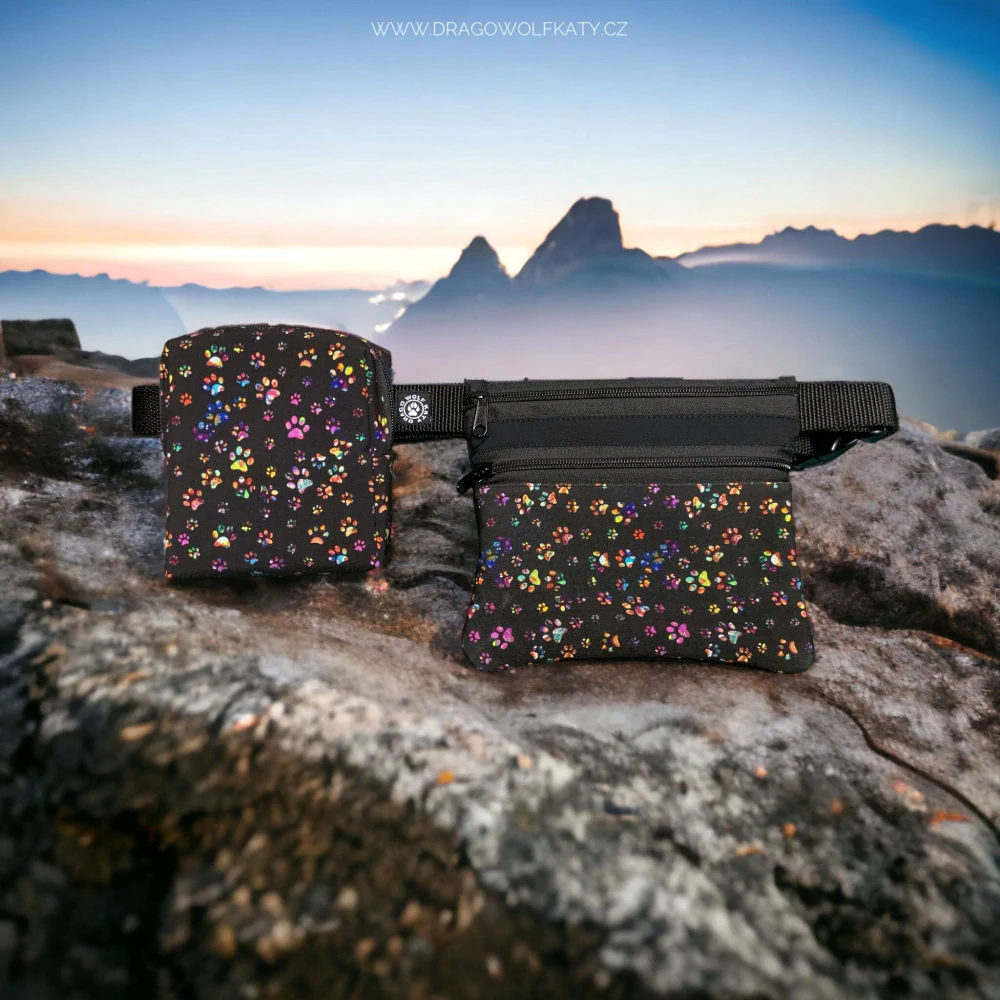 Taška DWK kolem pasu - Tlapky